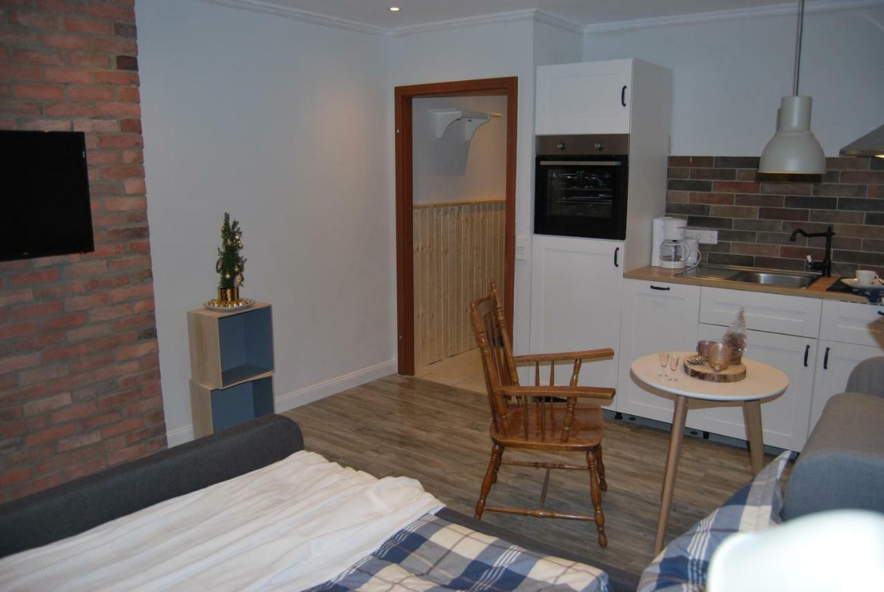 Apartment Strandkorb กลึคส์บวร์ก ภายนอก รูปภาพ